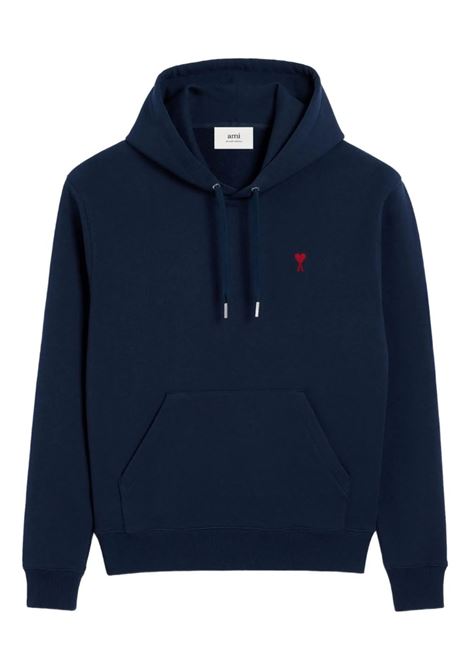 adc sweatrshirt man blue AMI PARIS | BFUSW235.730430